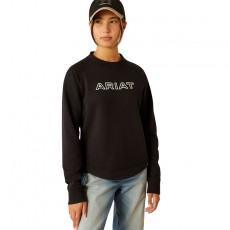 Ariat Youth Benicia T Sweatshirt (Black)
