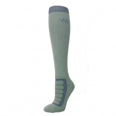 Woof Wear Long Bamboo Tech Riding Sock (Sage/Steel)
