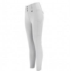 Woof Wear Ladies Competition Riding Tights - Full Seat (White)