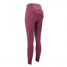 Woof Wear Ladies Winter Riding Tights - Full Seat (Plum)