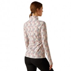Ariat Women's Lowell 3.0 1/4 Zip Baselayer (Leafy Print)