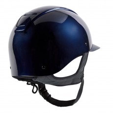 Champion Oval Insight Peaked Helmet (Metallic Navy)