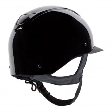 Champion Oval Insight Peaked Helmet (Metallic Black)
