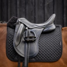 Woof Wear Dressage Sheepskin Pad (Black)