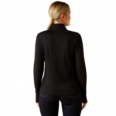 Ariat Women's Lucent 1/4 Zip Baselayer (Black)