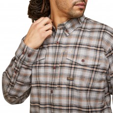 Ariat Men's Rebar Flannel DuraStretch Work Shirt (Alloy Plaid) Ariat Men's Rebar Flannel DuraStretch Work Shirt (Alloy Plaid)