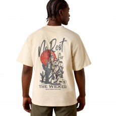 Ariat Mens The Wicked Boxy T Shirt (Sandshell) Ariat Mens The Wicked Boxy T Shirt (Sandshell)