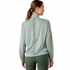 Ariat Womens Breathe 1/2 Zip Pullover (Chinois Green)