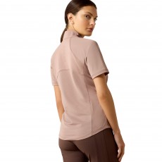 Ariat Womens Soquel 1/4 Zip Short Sleeve Baselayer (Antler) Ariat Womens Soquel 1/4 Zip Short Sleeve Baselayer (Antler)