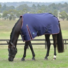 Weatherbeeta ComFiTec Essential Turnout Standard Neck 0g Rug (Navy/Burgundy)