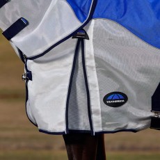 Weatherbeeta ComFiTec Duo Shield Detach-A-Neck (Blue/Silver/Navy)
