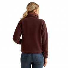 Ariat Women's Lafayette Full Zip Fleece (Marron)