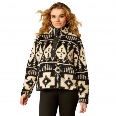 *OUTLET* Ariat Women's Berber Snap Front Sweatshirt (Winslow)