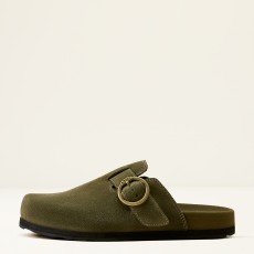 Ariat Women's Country Mule (Olive Suede) Ariat Women's Country Mule (Olive Suede)
