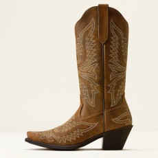 Ariat Women's Round Up Collins D Toe Western Boot (Brown Bomber) Ariat Women's Round Up Collins D Toe Western Boot (Brown Bomber)