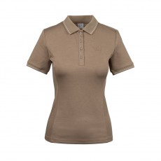 Woof Wear Women's Tech Polo Shirt (Stone) Woof Wear Women's Tech Polo Shirt (Stone)
