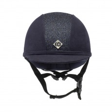 Charles Owen YR8 Sparkly Riding Hat (Navy)