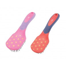 HySHINE Star Easy Grip Mane & Tail Brush (Pink/Lilac)