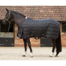 JHL Lightweight Stable Rug (Black & Burgundy)