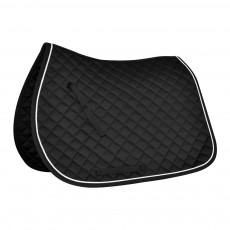 Mark Todd Piped Saddlepad (Black & White)