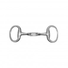 JHL Pro Steel Dr. Bristol Eggbutt Snaffle