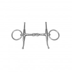 JHL Pro Steel French Link Fulmer Snaffle