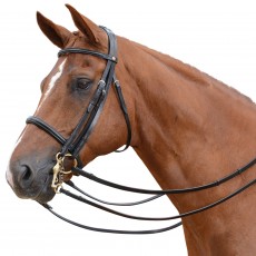 Albion KB Competition Weymouth Bridle with Cavesson (30mm Thickness)
