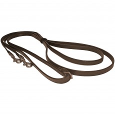 JHL Leather Draw Reins (Brown)