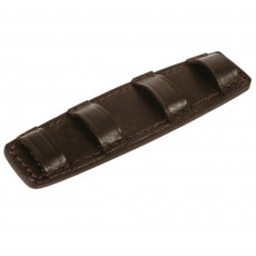 JHL Leather Curb Chain Guard (Brown)