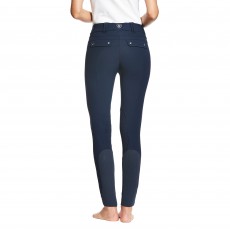 Ariat Women's Tri Factor Grip Knee Patch Breeches (Navy)