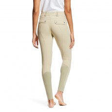 Ariat Women's Tri Factor Grip Knee Patch Breech Breeches (Tan)