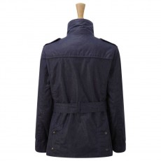 Caldene Figsbury Belted Wax Jacket (Navy)