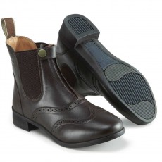 Harry Hall Junior Eston Paddock Boots (Brown)