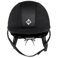 Charles Owen AYR8 Microsuede Riding Hat (Black)