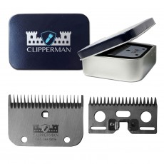 Clipperman CLA7 German Steel Blade Set (Coarse & Cattle)