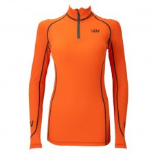 *OUTLET* Woof Wear Ladies Performance Riding Shirt (Orange)