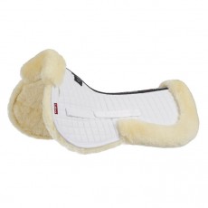 LeMieux Lambskin Half Pad (Natural/White) LeMieux Lambskin Half Pad (Natural/White)