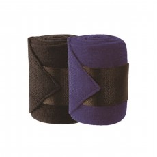 JHL Stable/Travel Bands Woollen 4 Pack (Navy)