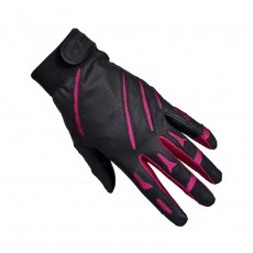 Mark Todd Adults Sports Riding Gloves (Black/Cerise) Mark Todd Adults Sports Riding Gloves (Black/Cerise)