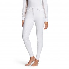 Ariat Women's Tri Factor Grip Full Seat Breeches (White)