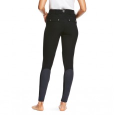 Ariat Women's Tri Factor Grip Knee Patch Breeches (Black)
