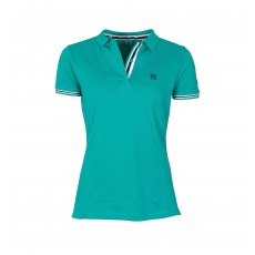 Mark Todd Women's Polo Shirt (Jade/Navy)