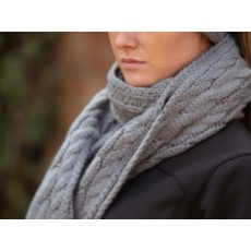 Mark Todd Knitted Scarf (Grey)