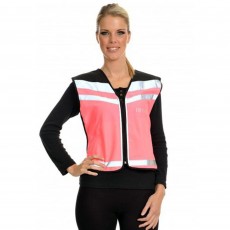 Equisafety Adults Air Waistcoat Plain (Pink)