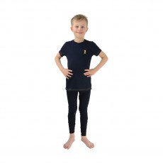 Little Rider Lancelot TShirt by Little Knight  (Navy/Yellow)