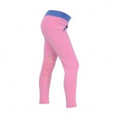 Little Rider Glitter Leggings  (Cameo Pink/Regatta Blue)