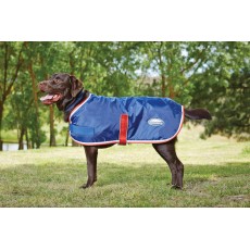 Weatherbeeta Comfitec Windbreaker 420d Dog Coat II (Navy/Red/White)