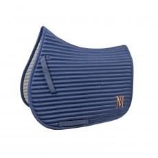 Mark Todd Quilted Saddle Pad (Navy/Silver)