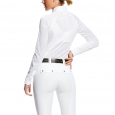 Ariat (B Grade Sample) Women's Marquis Vent Show Shirt (White Volte)