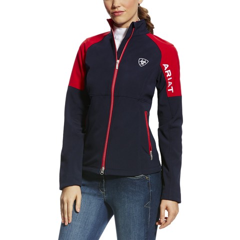 Ariat Women's Continental Softshell Jacket (Navy Team)